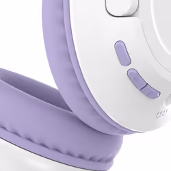 Belkin SOUNDFORMINSPIRE OVEREAR HEADSET LAV Wired & Wireless Head-band Calls/Music USB Type-C Bluetooth Lavender, White - Additional view 5