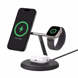 Belkin WIZ023MYBK mobile device charger Headphones, Smartphone, Smartwatch Black USB Wireless charging Indoor - Additional view 4