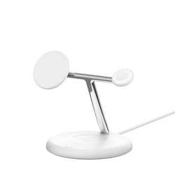 Belkin WIZ023VFWH mobile device charger Headphones, Smartphone, Smartwatch White USB Wireless charging Indoor