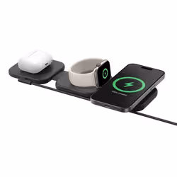 Belkin WIZ024MYBK mobile device charger Headset, Smartphone, Watch Black USB Wireless charging Fast charging Indoor - Additional view 2
