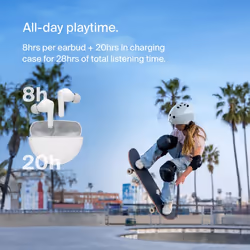Belkin SoundForm Nano 2 Headphones Wireless In-ear Calls/Music Micro-USB Bluetooth White - Additional view 6