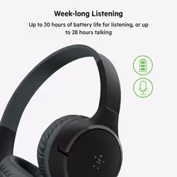 Belkin SoundForm Mini Headset Wireless Head-band Calls/Music USB Type-C Blue - Additional view 6