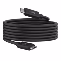 Belkin INZ004BT2MBK USB cable USB4 Gen 2x2 2 m USB C Black - Additional view 5