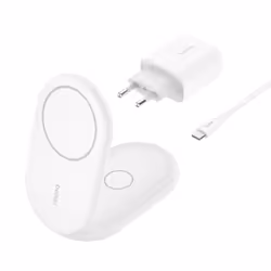Belkin BoostCharge, Indoor, USB, Wireless charging, 1.5 m, White