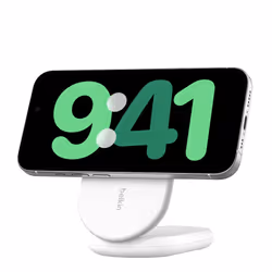 Belkin BoostCharge Headphones, Smartphone White USB Wireless charging Fast charging Indoor