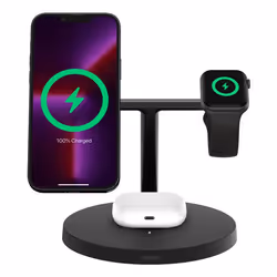 Belkin BoostCharge Pro Headphones, Smartphone, Smartwatch Black USB Wireless charging Fast charging Indoor - Additional view 6