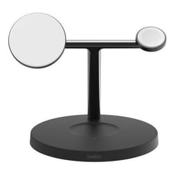 Belkin WIZ032MYBK mobile device charger Headset, Smartphone, Watch Black USB Wireless charging Fast charging Indoor