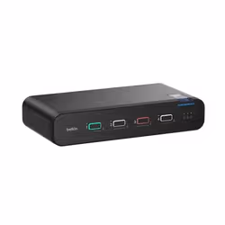 Belkin F1DN104KVM-DC-4 KVM switch Black - Additional view 2