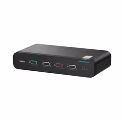 Belkin F1DN104KVM-DC-4 KVM switch Black - Additional view 3
