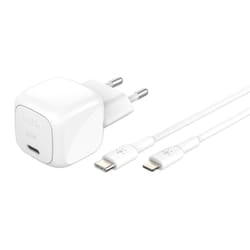 Belkin WCA008KQ1MWH-B5 mobile device charger Universal White AC Fast charging Indoor