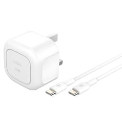 Belkin WCA008MY1MWH-B6 mobile device charger Mobile phone, Tablet White USB Fast charging Indoor