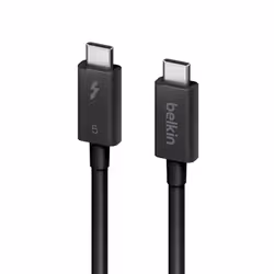 Belkin INZ005HQ1MBK Thunderbolt cable 1 m 120 Gbit/s Black - Additional view 3