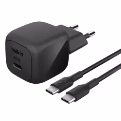 Belkin WCA013kq1MBK-B6, Indoor, AC, 1 m, Black