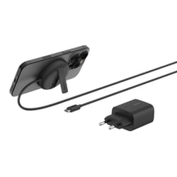 Belkin WIA011KQBK mobile device charger Headset, Smartphone Black USB Wireless charging Fast charging Indoor