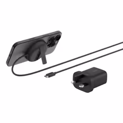 Belkin WIA011myBK, Indoor, USB, Wireless charging, 2 m, Black