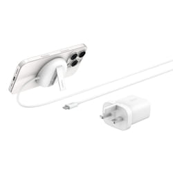 Belkin WIA011myWH Headset, Smartphone White USB Wireless charging Fast charging Indoor