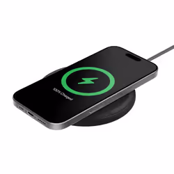 Belkin WIA012HQBK mobile device charger Smartphone Black AC Wireless charging Fast charging Indoor - Additional view 3