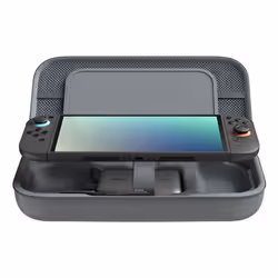 Belkin ENA001hqCH-V2, Travel case, Nintendo, Charcoal, Mesh, Polyester, Velvet, Nintendo Switch, Nintendo Switch 2, Nintendo  ...