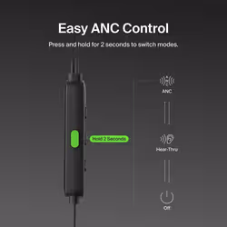 Belkin SoundForm Headset Wired In-ear Calls/Music USB Type-C Black - Additional view 7