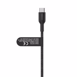 Belkin CAC004HQ1.5MBK USB cable USB 2.0 1.5 m USB C 2 x USB C Black - Additional view 4