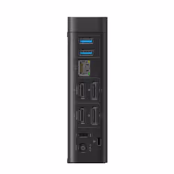 Belkin Connect Uni 14-in-1 Dual DisplayDock140W Docking Dock Black - Additional view 2