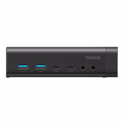 Belkin Connect Uni 14-in-1 Dual DisplayDock140W Docking Dock Black - Additional view 4