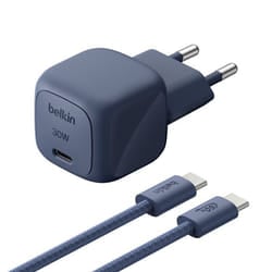 Belkin BoostCharge Laptop Blue AC Fast charging Indoor