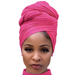 Harewom Head Scarf for Women Head Wrap Solid Long Lightweight Stretch