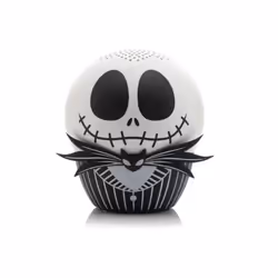 Bitty Boomers Jack Skellington, Wired & Wireless, Mono portable speaker, Black, White, Universal, Built-in battery, 4 h