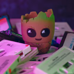 Bitty Boomers Groot Mono portable speaker Multicolour