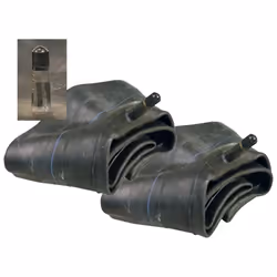 PACK OF 2 (two) Firestone Brand Passenger Tire Inner Tube with Tr13 Rubber Valve fits 14" 15" MR14 MR15 9.5L15/9.5L14/7.5L14/ ...