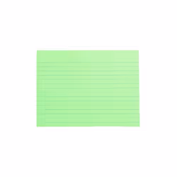 Newsprint Practice Paper With Skip Rulings, 12 x 9 In. - 0.37 In Skip Line, Green