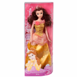 Disney Princess Sparkling Princess Belle Doll - 2012
