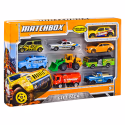 Matchbox 9-PACK Vehicles Assortment, Vehicle set, Matchbox, 3 yr(s), Metal, Plastic, Assorted colours