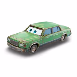 Disney/Pixar Cars 2012 Tuners Die-Cast DJ with Flames #3/10 1:55 Scale