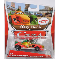 Disney/Pixar Cars Exclusive Rip Clutchgoneski Metallic Finish 1:55 Sca