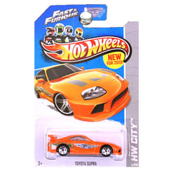 Hot Wheels 2013 HW City Fast & Furious Toyota Supra 5/250  Orange