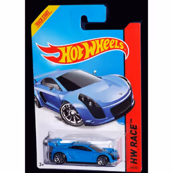 Hot Wheels 2014 HW Race Mastretta MXR 160/250 Blue