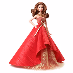 Barbie Collector 2014 Holiday Doll Brunette