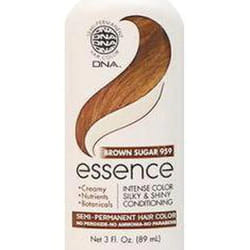 DNA ESSENCE Hair Color  infused with Henna  Nutrients & Botanical  No Ammonia  No Parabens  No Peroxide (BROWN SUGAR 959)
