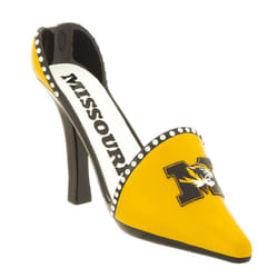Evergreen Missouri Tigers High Heeled Shoe Decorative Wine Bottle Hold
