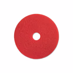 Red Buffing Floor Pad, Red - 5 Per Carton - 19 in.