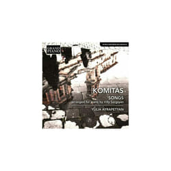 Komitas Vardapet  Komitas Songs Arranged for Piano By Villy Sargsyan CD