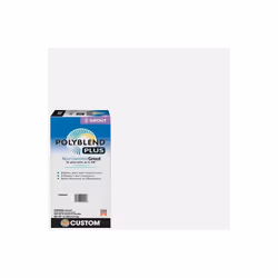 10 lbs Polyblend Plus Indoor & Outdoor Arctic Non-Sanded Grout, White