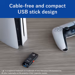 BUFFALO External SSD 1.0TB - Officially Licensed Product  Compatible with PS5 Consoles / PS4 Consoles - USB3.2 Gen2 Type A Compact Stick SSD SAO1.0U3B