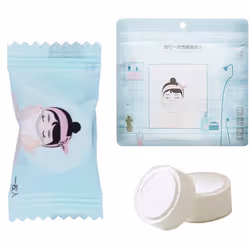 VanFn Disposable Towel Compressed Towel Mini Disposable Compressed Washcloth Cotton Portable Disposable Compressed Towels ...