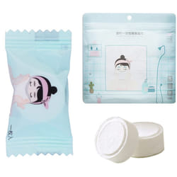VanFn Disposable Towel  Compressed Towel  Mini Disposable Compressed Washcloth  Cotton Portable Disposable Compressed Towels Perfect For Travel  Home
