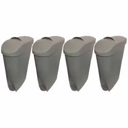 4x EHCG Sanitary Waste Bins Ladies + Liners Feminine Hygiene Disposal Sani bin