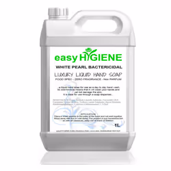 WHITE 5L Antibacterial Bactericidal Liquid Antibac Pearl Hand Soap 5 Litre