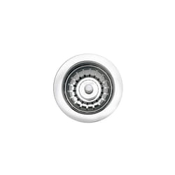 BLANCO, Polished Chrome 440007 Kitchen Drain Basket Strainer, 3.5"
